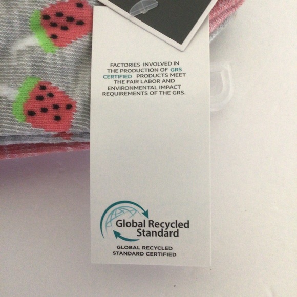WEST LOOP 3 PAIRS LOW CUT ANKLE SOCKS NWT WATERMELON AND STRIPES - Picture 9 of 9